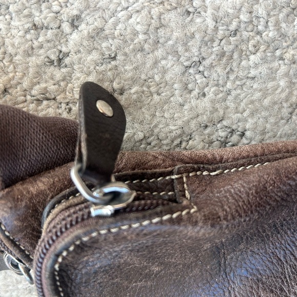 Roots vintage y2K large belt leather belt purse in great vintage condition - Picture 7 of 10